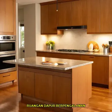 ruangan dapur berpengalaman